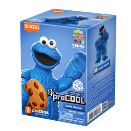 Cookie Monster Series 01 (Sesame Steet PreCool, Blokees) SEALED - Bitz & Buttons