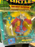 Splinter Next Mutation (Vintage TMNT NInja Turtles, Playmates) Sealed