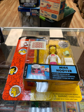 Miss Hoover (Vintage Simpsons, Playmates) SEALED - Bitz & Buttons