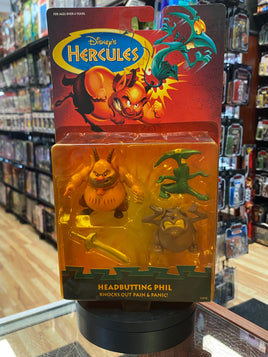 Headbutting Phil (Vintage Disney Hercules, Mattel) SEALED - Bitz & Buttons