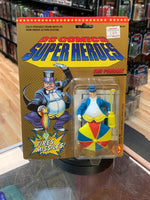 Penguin with Umbrella Missles (VIntage DC Superheroes, Toybiz) SEALED - Bitz & Buttons