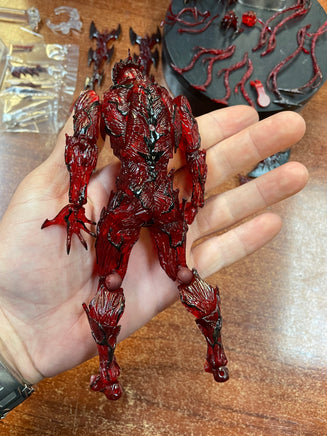 Carnage EX CLEAR VER. Limited Edition (Revoltech Amazing Yamaguchi, Marvel Spider-Man) COMPLETE - Bitz & Buttons
