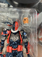 Deathstroke Ver. 1.5 (DC Comics Justice League, Revoltech Amazing Yamaguchi) COMPLETE - Bitz & Buttons