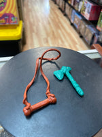 Mike & Silly Stegosaurus (Vintage TMNT Ninja Turtles, Playmates) **LOOSE** - Bitz & Buttons