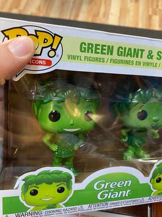 Green Giant & Sprout (Funko Pop, Ad Icons) - Bitz & Buttons