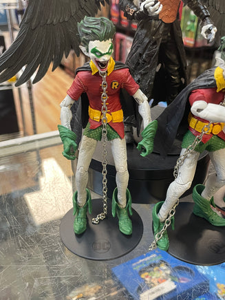 The Batman Who Laughs & Robins of Earth-22 (DC Multiverse, McFarlane Toys) INCOMPLETE - Bitz & Buttons
