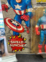 Shield Launcher Captain America (Vintage Marvel Superheroes, ToyBiz) Sealed