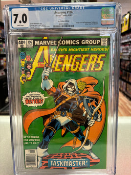 Avengers #196 (CGC Graded 7.0 White, Marvel Comics) **1st App Taskmaster**