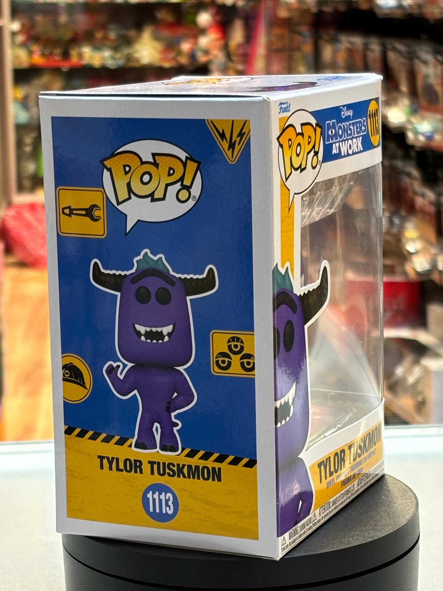 monsters at work tylor tuskmon Tylor Tuskmon #1113 (Disney Monsters At Work, Funko)| Bitz & Buttons
