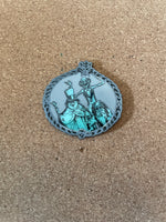 Glow in the dark Hitchhiking Ghost (Walt Disney World, Pin Traders) - Bitz & Buttons