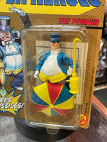 Umbrella Firing Missels Penguin (Vintage DC Comic Superheroes, Toybiz) **SEALED**