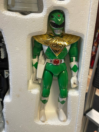 Dragonzord with Green Ranger (Vintage MMPR Power Rangers, Bandai) NEW OPEN BOX - Bitz & Buttons