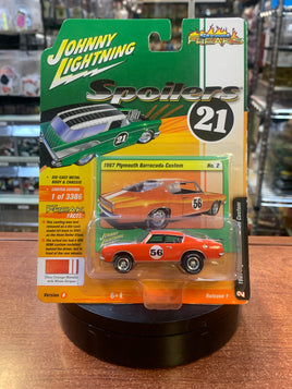 Plymouth Barracude Custom '67 Diecast (Streek Freaks Spoilers, Johnny Lighting) SEALD (Copy) - Bitz & Buttons