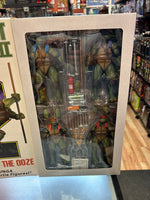 Secret of the Ooze Turtles 4 Pack (TMNT Ninja Turtles, NECA) Sealed