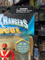Lightspeed Rescue Red Ranger (Vintage MMPR Power Rangers, Bandai) SEALED - Bitz & Buttons