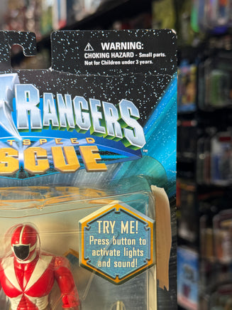 Lightspeed Rescue Red Ranger (Vintage MMPR Power Rangers, Bandai) SEALED - Bitz & Buttons