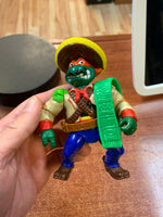 Bandito Bashin Michelangelo  (Vintage TMNT Ninja Turtles, Playmates) **LOOSE** - Bitz & Buttons
