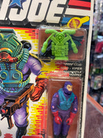 Toxo-Viper  (Vintage GI Joe, Funskool) **Sealed/Bubble Lift** - Bitz & Buttons