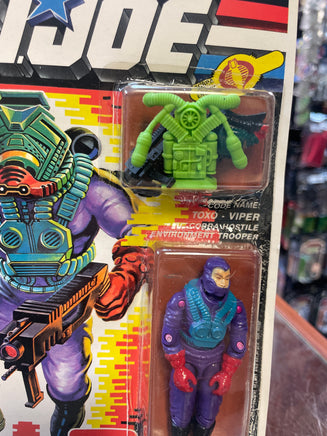 Toxo-Viper  (Vintage GI Joe, Funskool) **Sealed/Bubble Lift** - Bitz & Buttons