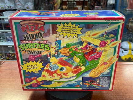 Pizza Skimmin’ Jetboat 1994 (Vintage TMNT Teenage Ninja Turtles, Playmates) **New OPEN BOX** - Bitz & Buttons