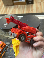Transformers Build Team (Robots In Disguise, Heavyload, Hightower, Wedge, Grimlock) COMPLETE SET - Bitz & Buttons