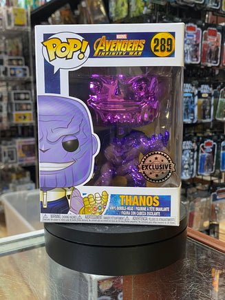 Chrome Thanos #289 (Funko Pop, Marvel) EXCLUSIVE - Bitz & Buttons