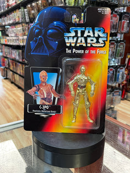 C-3PO (Vintage Star Wars, The Power of the Force) SEALED - Bitz & Buttons