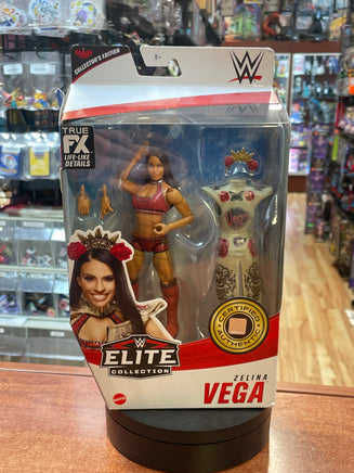 Zelina Vega Collectors Edition(WWE Elites, Mattel) **SEALED** - Bitz & Buttons