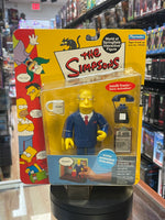 Intendent Chalmers (Vintage Simpsons, Playmates) SEALED - Bitz & Buttons