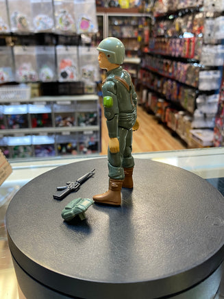 Infantry Trooper Grunt Straight v1 with File Card (Vintage GiJoe, Hasbro) **COMPLETE** - Bitz & Buttons