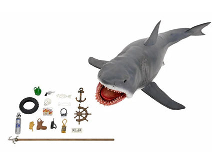 Jaws - 12" Head To Tail Action Figure (Jaws, NECA) - Bitz & Buttons