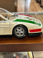World Cup Ferrari Testarossa 1984 Diecast (Vintage Burago, Italia 90) Open Box - Bitz & Buttons