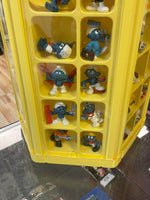 Smurf Collectors Center Display with 75+ Figures  (Vintage PEYO, Schleich) - Bitz & Buttons