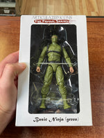 Basic Ninja -Green- (Articulated Icons, Fwoosh) **SEALED**
