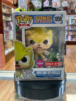Flocked Super Sonic with Emeralds #1059  (Funko Pop, Sonic the Hedgehog)