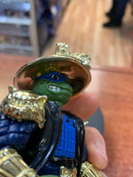 Gold Shogun Leonardo (Vintage TMNT Ninja Turtles, Playmates) **LOOSE** - Bitz & Buttons