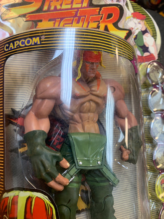 Green Alex 3rd Strike (Vintage Street Fighter, Resaurus) SEALED - Bitz & Buttons