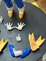 Super Saiyan Vegeta Awakened Super Saiyan Blood (Bandai SH Figuarts , Dragon Ball Z) COMPLETE - Bitz & Buttons