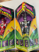 Mighty Morphin 8" Set of 5 (Vintage MMPR Power Rangers, Bandai) SEALED - Bitz & Buttons