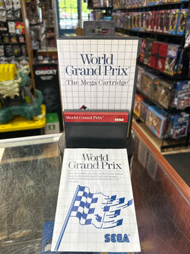 World Grand Prix 0833 (SEGA Master System SMS, Video Games) **COMPLETE**