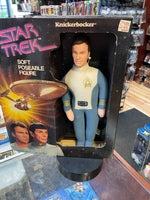 Captain Kirk -Soft Poseable Figure- (Vintage Star Trek, Knickerbocker)