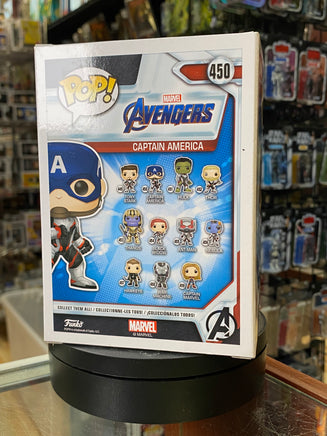 Captain America GITD #450 (Funko Pop, Marvel) EXCLUSIVE - Bitz & Buttons