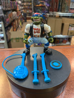 Classic Rocker Leo  (Vintage TMNT Ninja Turtles, Playmates) **LOOSE** - Bitz & Buttons