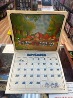 16 Month Calender -1982/1983- (Vintage Smurfs, Schleich Peyo)