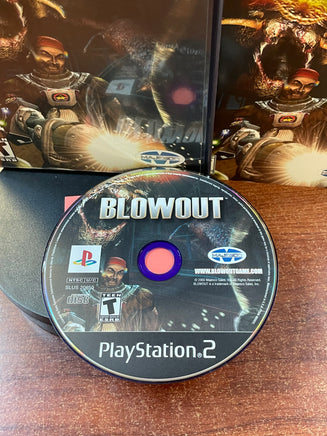 Blowout (PS2 Sony Playstation, Video Game) **TESTED** - Bitz & Buttons
