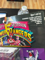 Slippery Shark Evil Space Aliens (Vintage MMPR Power Rangers, Bandai) SEALED - Bitz & Buttons
