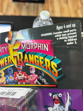Slippery Shark Evil Space Aliens (Vintage MMPR Power Rangers, Bandai) SEALED - Bitz & Buttons