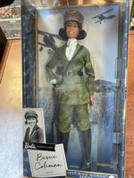 Inspiring Bessie Coleman HJX37  (Vintage Barbie, Mattel) SEALED