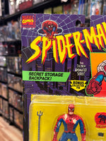 Battle Ravaged Spider-Man (Vintage Animated Spider-Man, Toybiz) SEALED