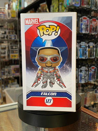 Civil War Falcon #127 (Funko Pop, Marvel) EXCLUSIVE - Bitz & Buttons
